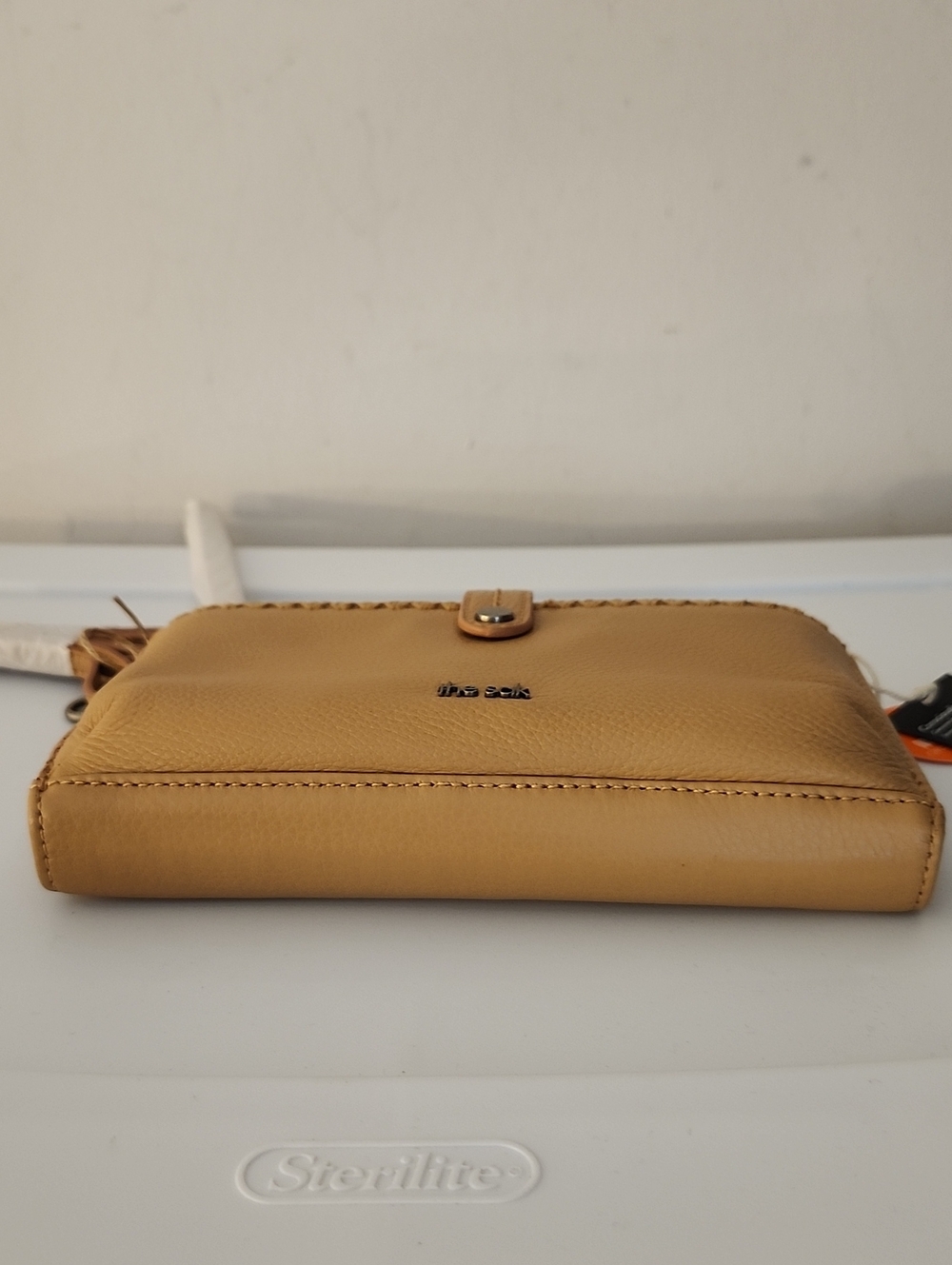 The Sak Crossbody Wallet in Tan - Picture 7 of 11